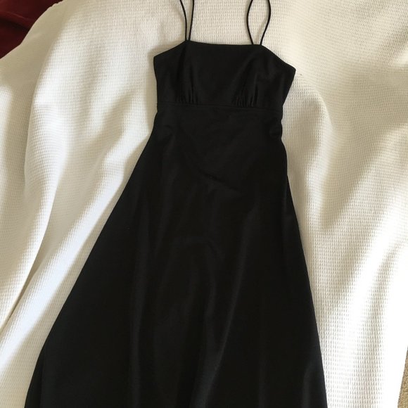 Little Black Maxi Dress - Picture 2 of 5